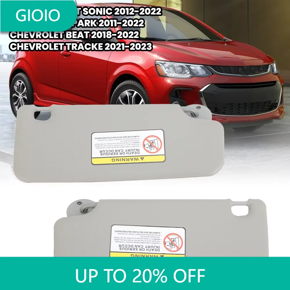 

Sunshade Sun visor With Mirror for Chevrolet Sonic 2012-2022 Spark 2011-2022 Beat 2018-2022 Tracker 2021-2023 ABS Sunvisor