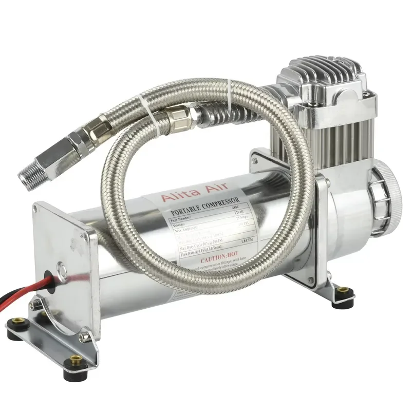 air ride suspension kit Portable Car Tire Inflator Pump 12V Heavy air Compressor pneumatic suspension