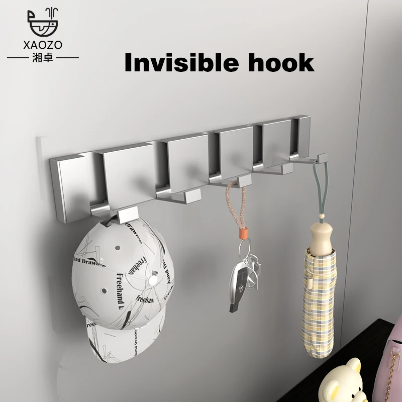 Light Luxury there Areclothes Hooks Hanging on the Wall  Behind the Door  in the Hallway  in the Bathroom and Hidden Folding