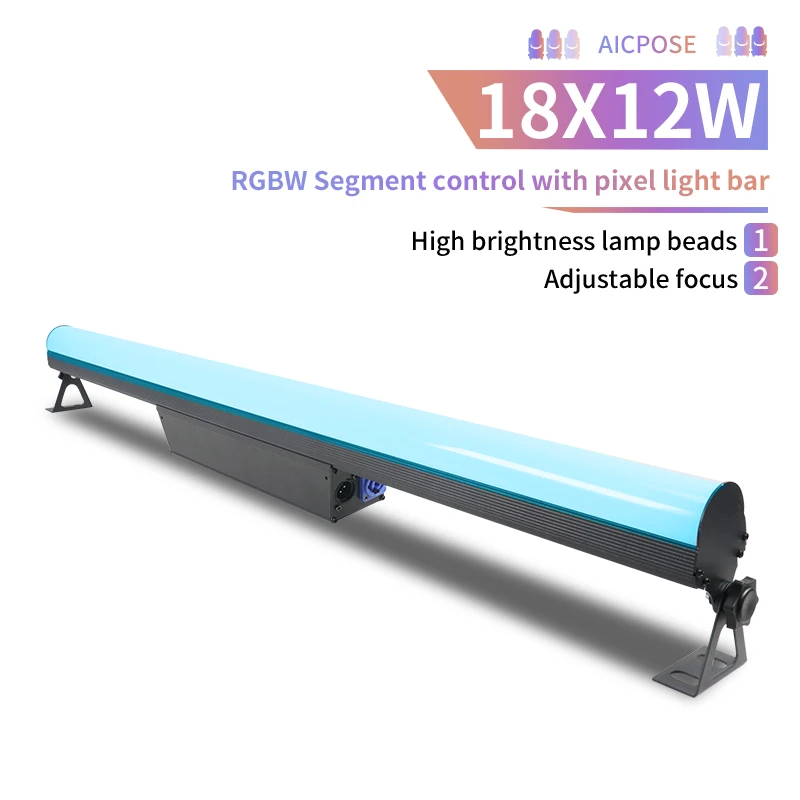 

LED 18X12W RGBW 4IN1 LED bar LED pole DMX pole washing grade light party wedding event lighting