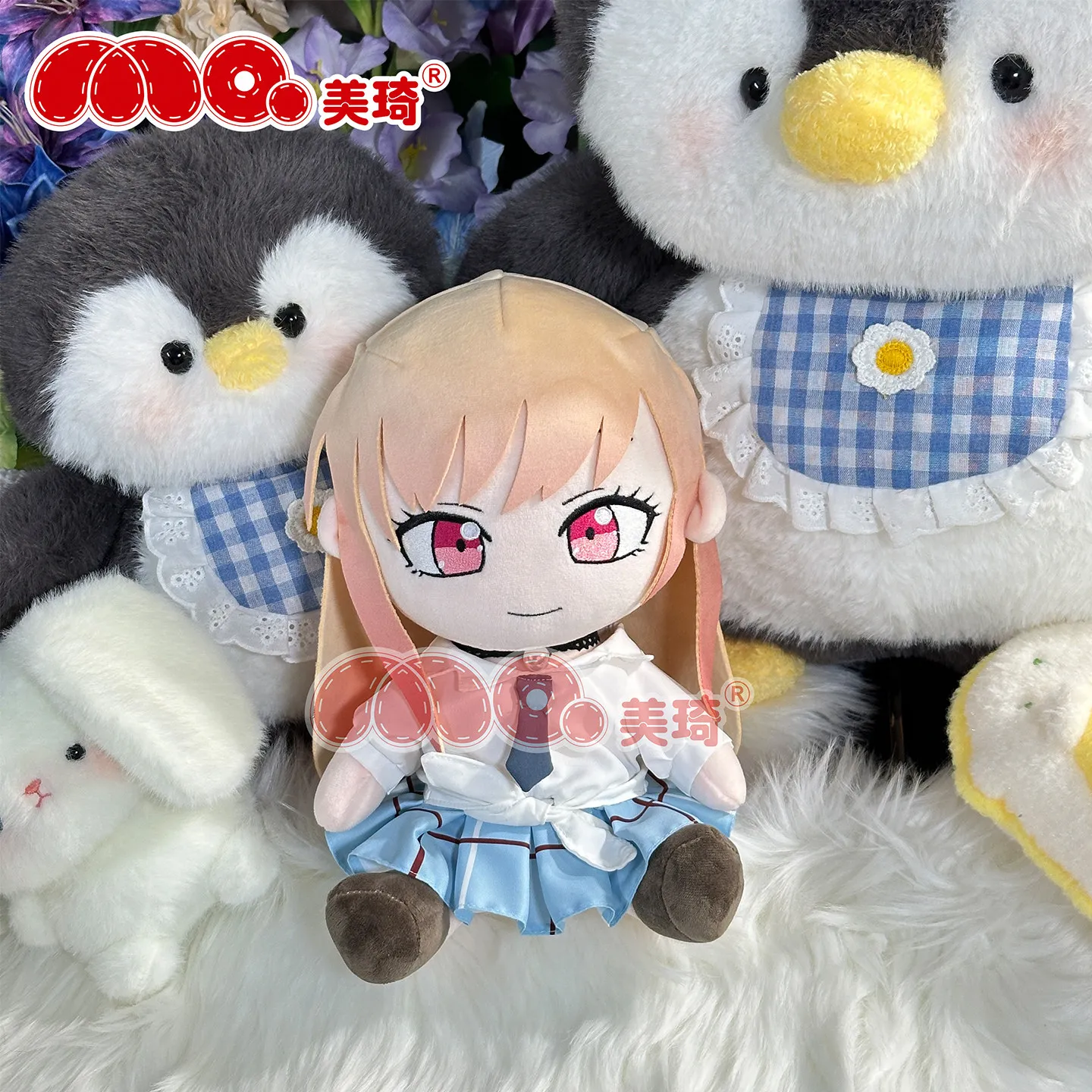 30cm Anime My Dress-Up Darling Plush Doll Kitagawa Marin Figure Pillow Soft Stuffed Plush Children's Toy Gift