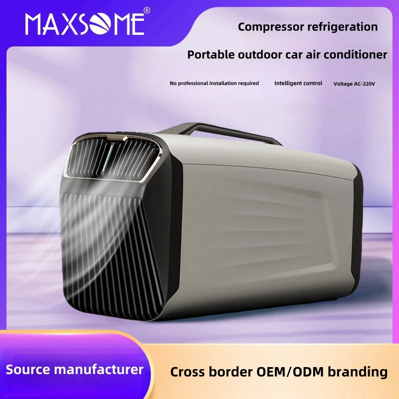Mini Portable USB-Powered Air Conditioner for Cars RVs Camping Tents Household Use Cooling Only