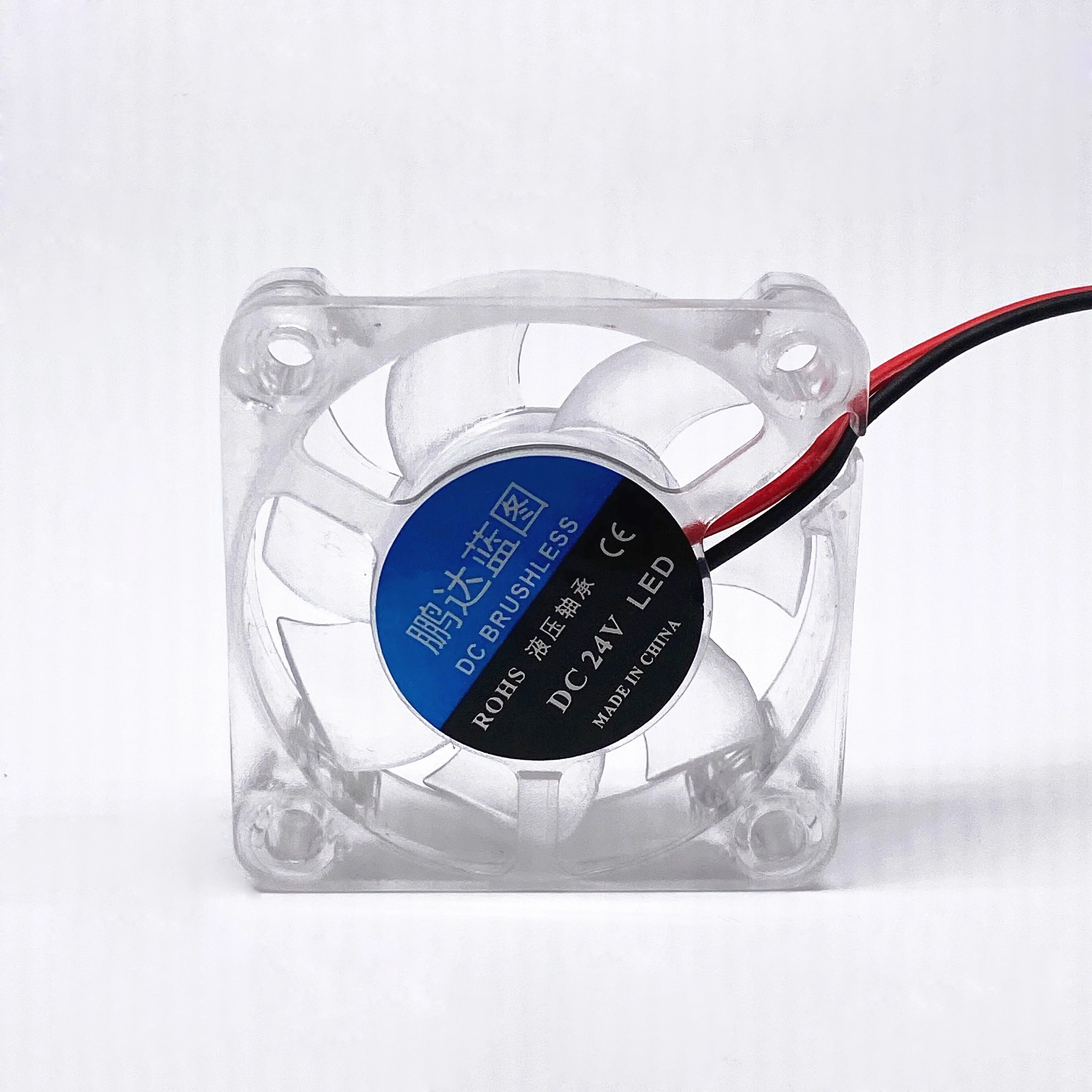 블루 LED 그래픽 카드 선풍기 냉각 선풍기, 3D 프린터 선풍기, 30mm, 30x30x10mm, 3cm 선풍기, 2 핀 USB, 5V, 12V, 24V, 2 개