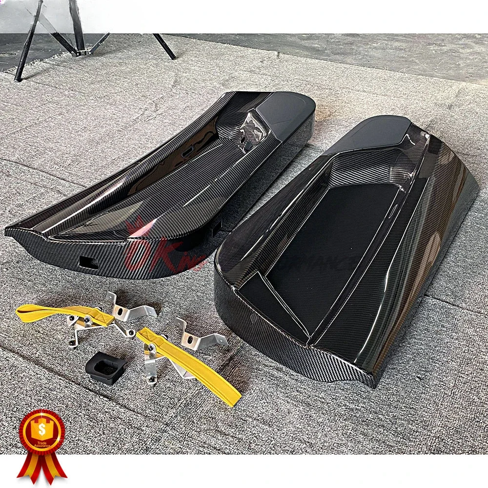 SVJ Style Dry Carbon Fiber Inner Door Panels For Lamborghini Aventador LP700 LP720 LP750