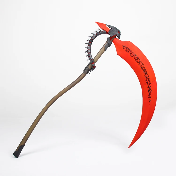 StriveTestament Death Sickle Cosplay Weapon Props Halloween Christmas Party Comic Show Accessory