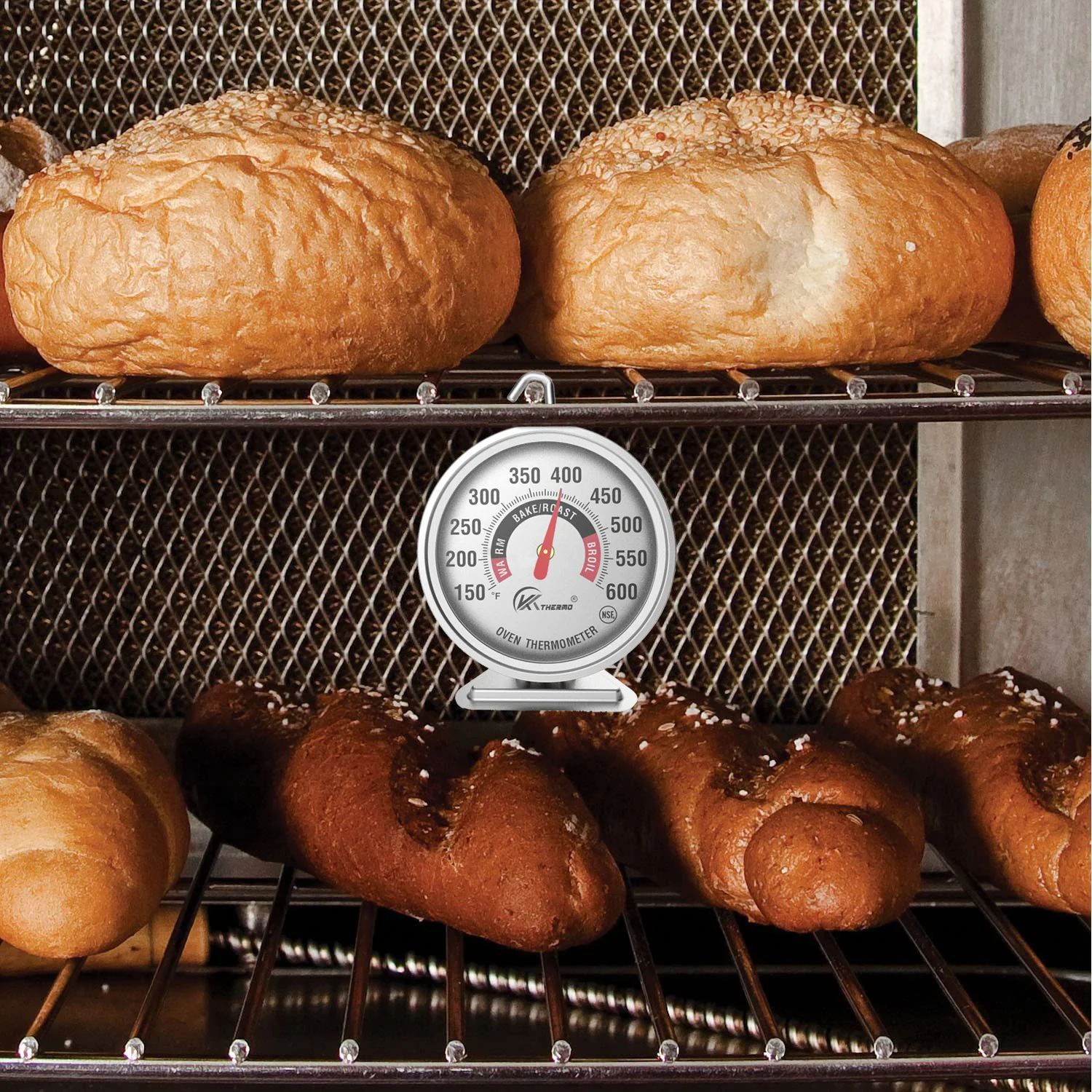Hot selling oven Thermometer BBQ Baking Dial Classic Series Stainless Steel kitchen thermometer
