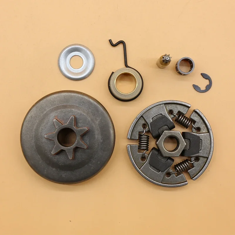 

.325" 7T Clutch Drum Worm Gear Kit Fit For STIHL 017 018 MS170 MS180 MS 170 180 021 023 025 MS210 MS230 MS250 Chainsaw Parts