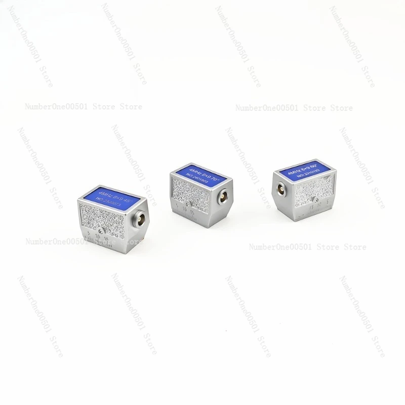 Ultrasonic Oblique Probe 4MHz 8x9 60° Steel Structure Weld Non-Destructive Testing UT Flaw Detector Probe
