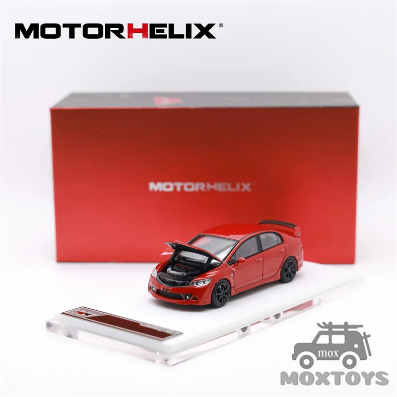 

MOTORHELIX 1:64 Civic (FD2) Mugen RR red Diecast Model Car