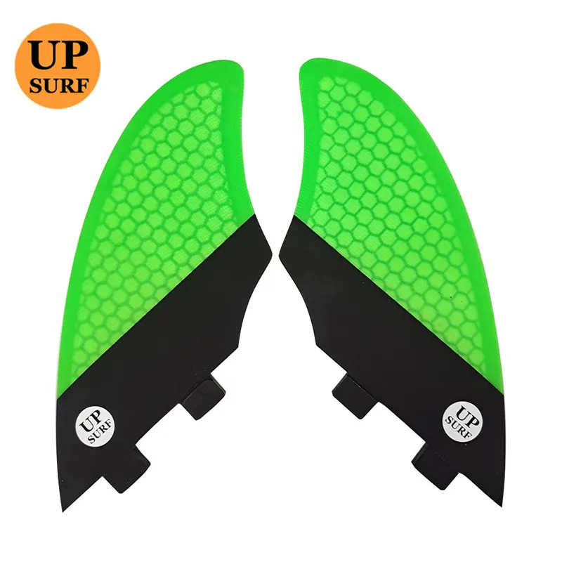 Twin Fins+Small Fin 3pcs/set Thruster Fins UPSURF FCS KEEL FINS Side Fins+ Central Fin Surfboard Fins Quilhas Tri Fins