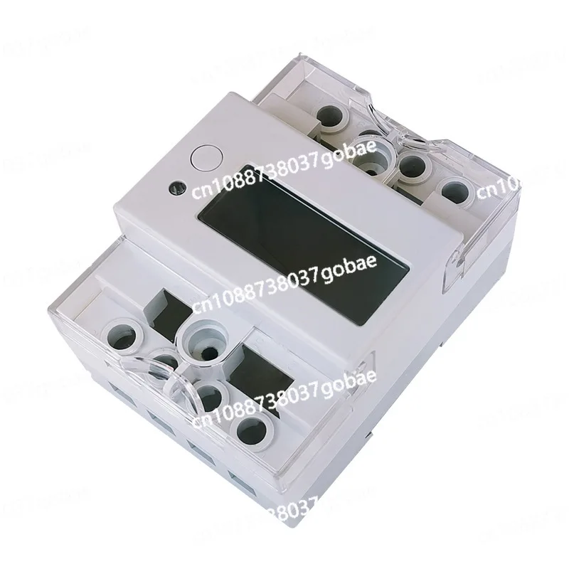 Three-phase Electronic Transformer Connection Rail Meter DG-014 Portable Electric Energy  Plastic Housing