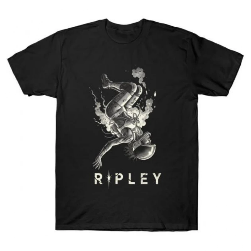 Ripley 0412 Xenomorp Horror movie Weyland Sci-Fic Alien Gift T-Shirt 100% cotton Short Sleeve Graphic clothes All size tops