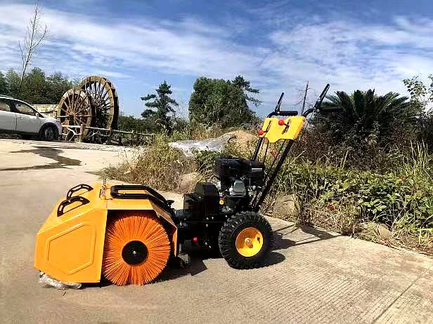 Dual Wheel Snow Blower Street Snowplow Machine Deep Snow Removal Snow Thrower view 4