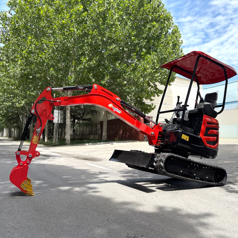 Customized Mini Crawler Excavator 1 Ton 2 Ton 3 Ton CE EPA Kubota Engine MiniBagger Farm Mini Excavator Machine