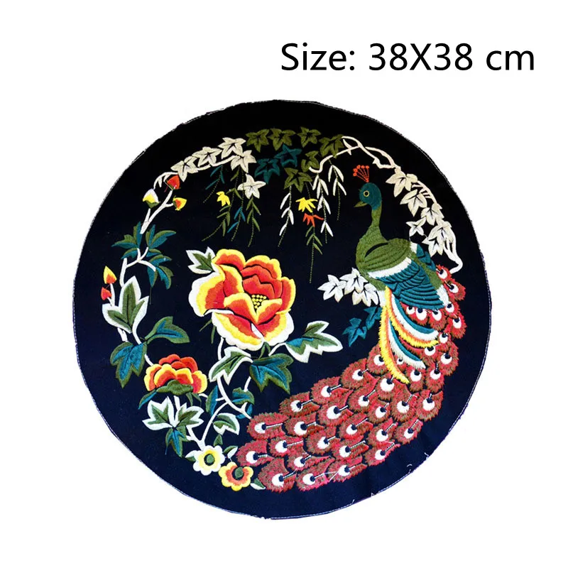 1pcs Flower Embroidery Patch Clothing Bag DIY Sewing Accessories Applique