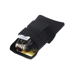 Black Bicycle Saddle Bag Tool Foreskin Small And Lightweight Appearance Can Be Decorated With Car Tools And Cards