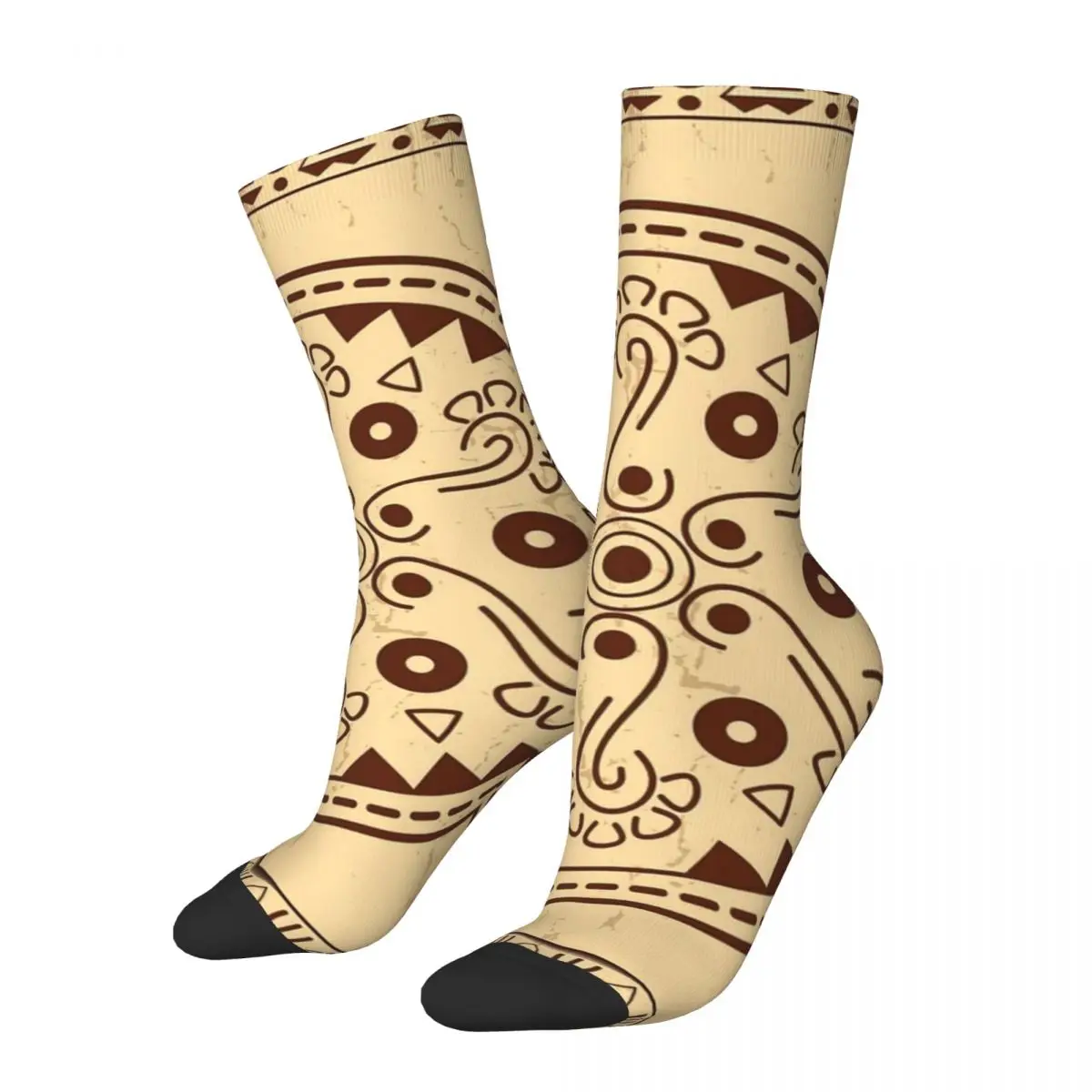 Tribal Ornament Darstellung Erwachsene Socken 3D Drucken Unisex Socken Männer Socken Frauen Socken