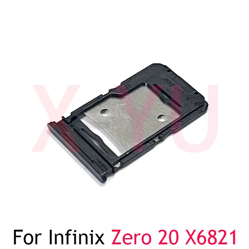 

For Infinix Zero 20 30 X6821 X6731 Sim Card Slot Tray Holder Sim Card Reader Socket Replacement Part