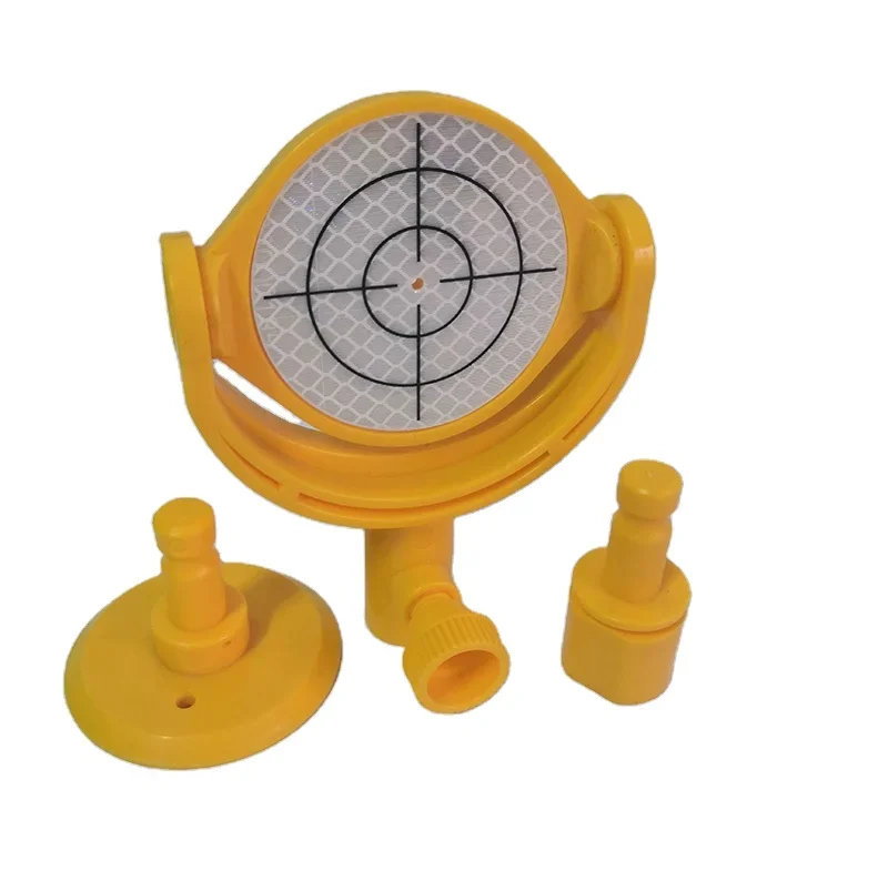 HandHeld Tilting Survey Mini Reflective Target Prism With Adapter