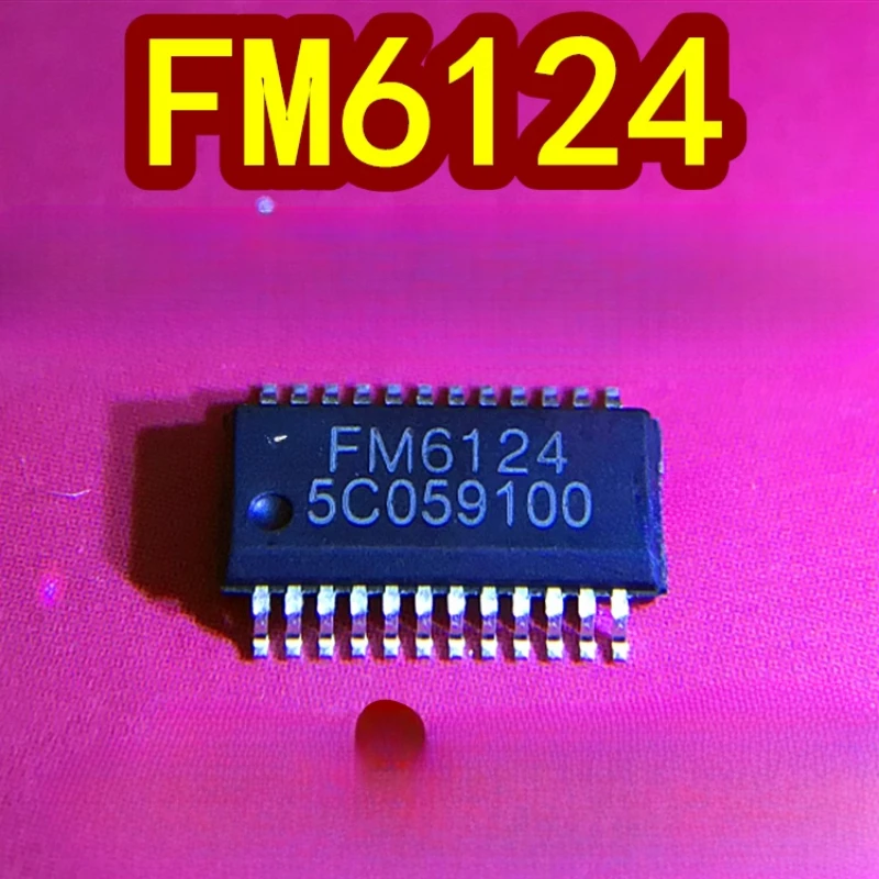 50PCS/LOT FM6124 SSOP24 Driver IC Designed for LED Modules and Displays