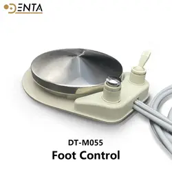Fit sirona &Adec Dental unit/chair foot control ,Turbine Oral Valve Control Round Foot control Pedal Switch, 4 Hole  tools parts