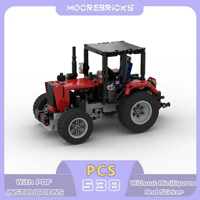 

Classic MTZ-82 Engine Car Model Series MOC Building Blocks Technology Bricks Adult Toys Xmas Gifts