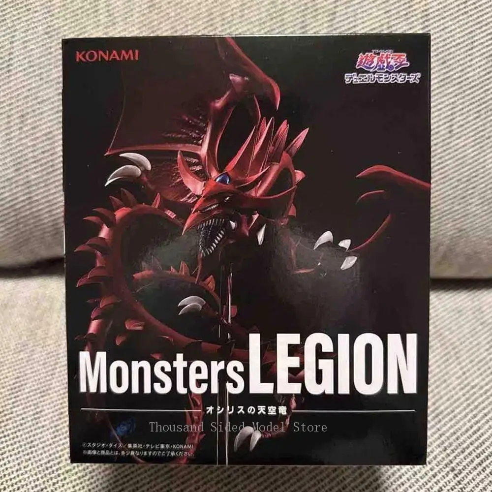 متوفر في المخزون الأصلي كونامي وحوش ليجيون يو غي أوه! Slifer the Sky Dragon Anime Figure PVC نموذج ألعاب قابلة للجمع للأولاد #1