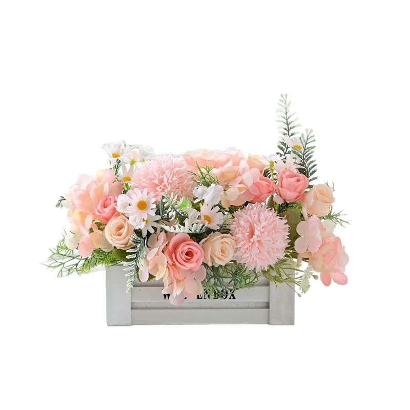 

Искусственные цветочные композиции, настольные украшения, деревянные ограждения, цветочные композиции, декоративные элементы, для гостиной, для тумб под телевизор.