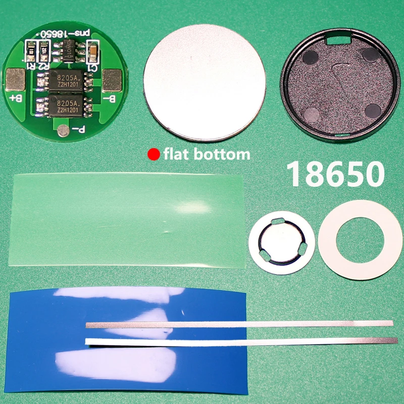18650 battery MOS protection board 18500 lithium battery overcharge and overdischarge protection short circuit current 4A view 2