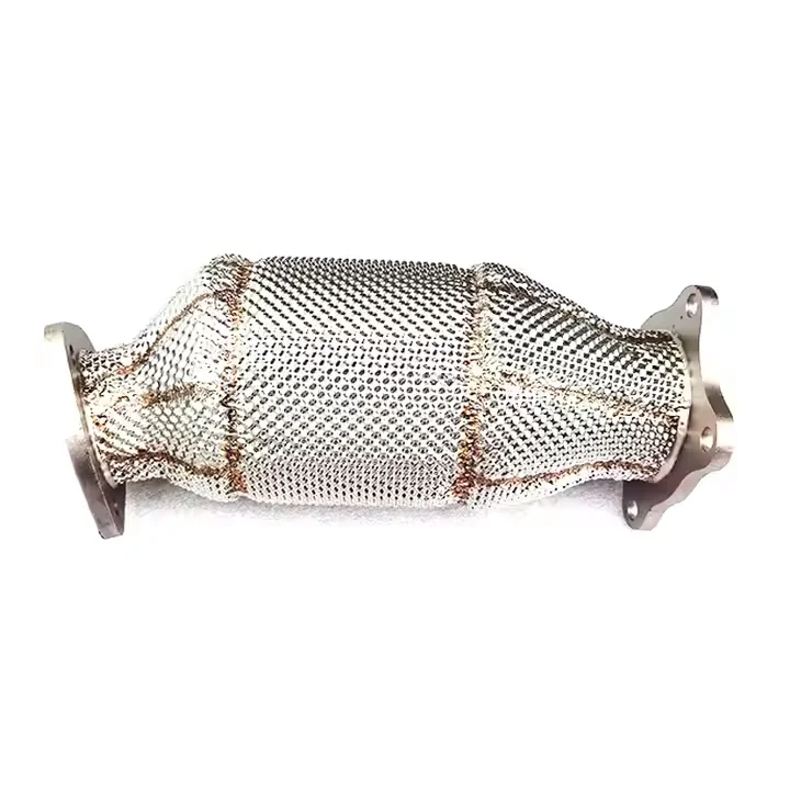 

OBM Stainless Steel Exhaust Downpipe For Audi A4/A5/Q5 B9 2.0T 2017-2021 Exhaust Catalytic Converter Car Exhaust Factory Direct