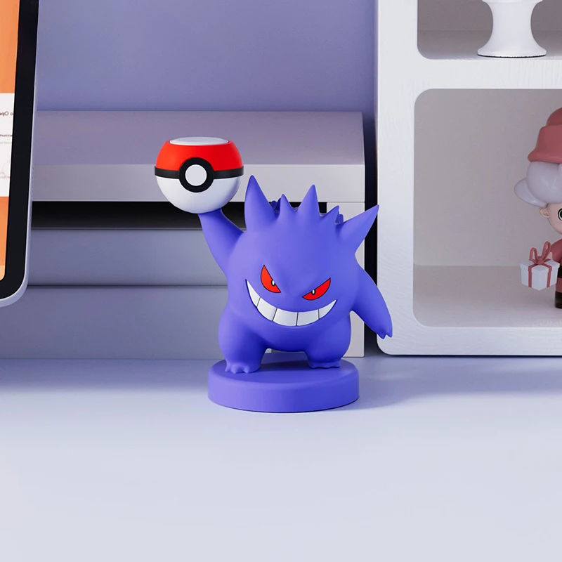 Anime Gengar Watch Ladestation Pokemon Cartoon Desktop-Ladegerät Halterung Dock für Apple Watch Alle Serien Perfekte Geschenke für Fans