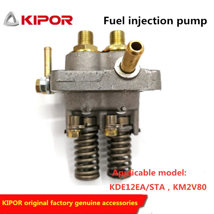 Imagem -03 - Kipor Duplo Cilindro Silencioso Gerador Diesel Acessórios Kde12sta3 Bomba de Injeção Km2v80 Acessórios