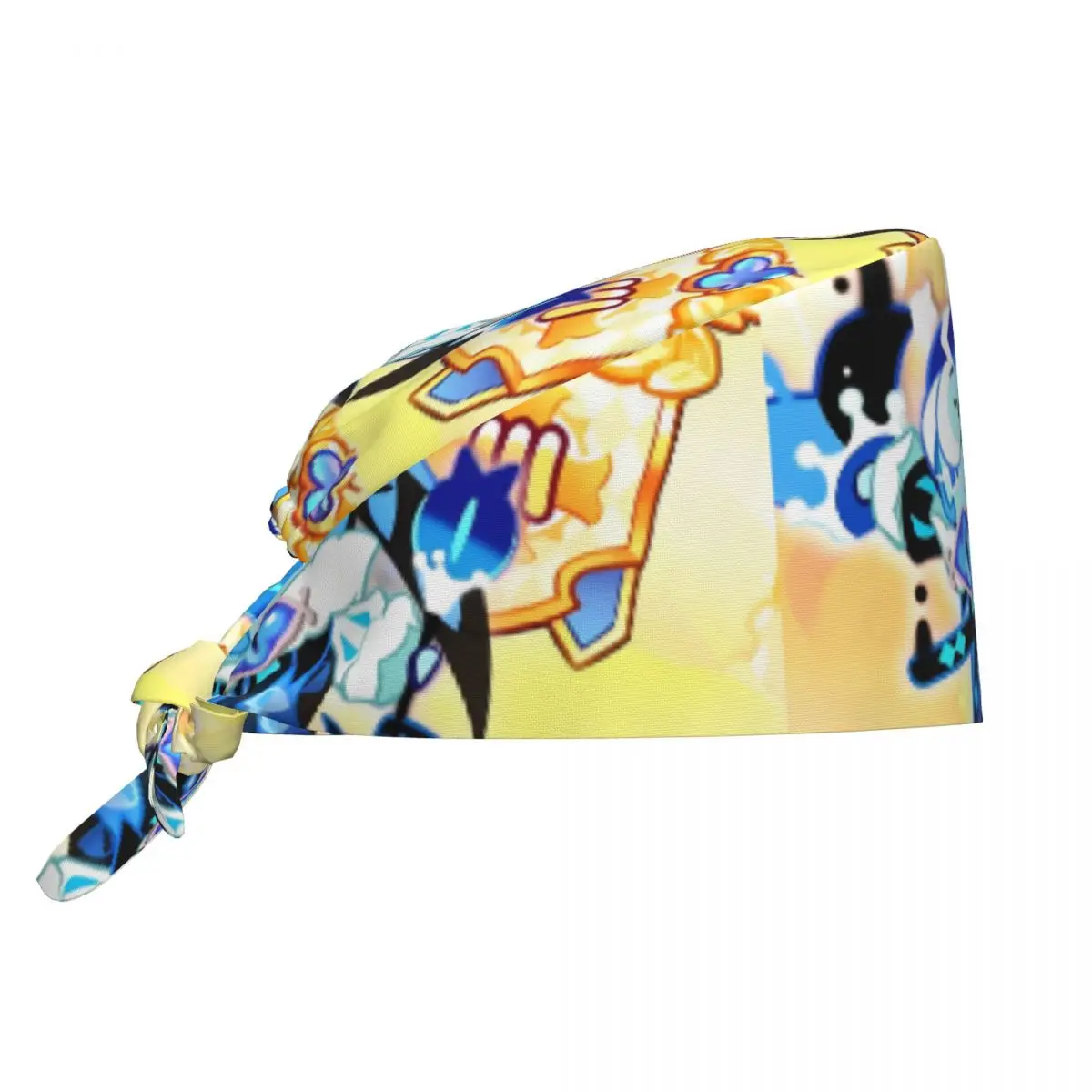 Topi Bedah Brave On X-Cookie Run Kingdom Lab Surgeon, Topi Kerja Medis untuk Pet Grooming Agency, Topi Scrub Vintage untuk Pria dan Wanita