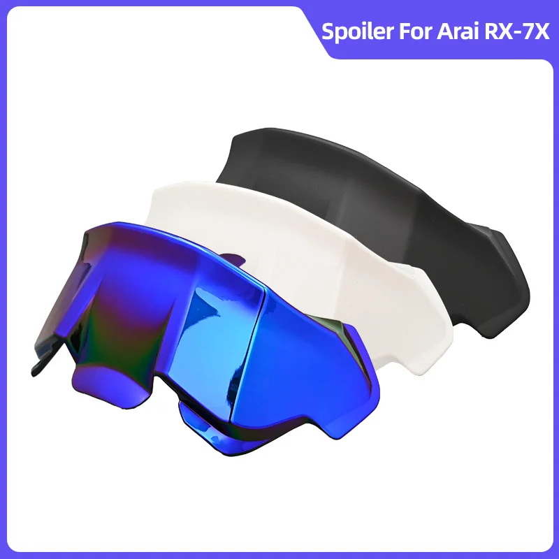 Helmet Spoiler Motorcycle Rear Trim For Arai RX-7X RX7X VZ-Ram RX7V RX7 Casco Moto Accesorios High-Quality Moto Helmet Spoiler
