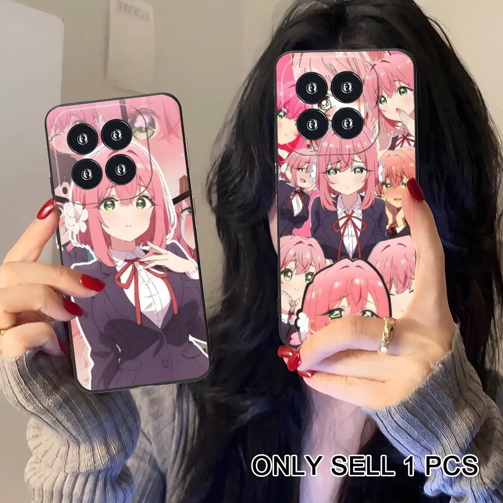 

Anime Hakari Hanazono Matte TPU Mobile Phone Case for Xiaomi 15 14 13 12 Mi 11 T Ultra Lite Pro S X 5G Colorful Printing Cover