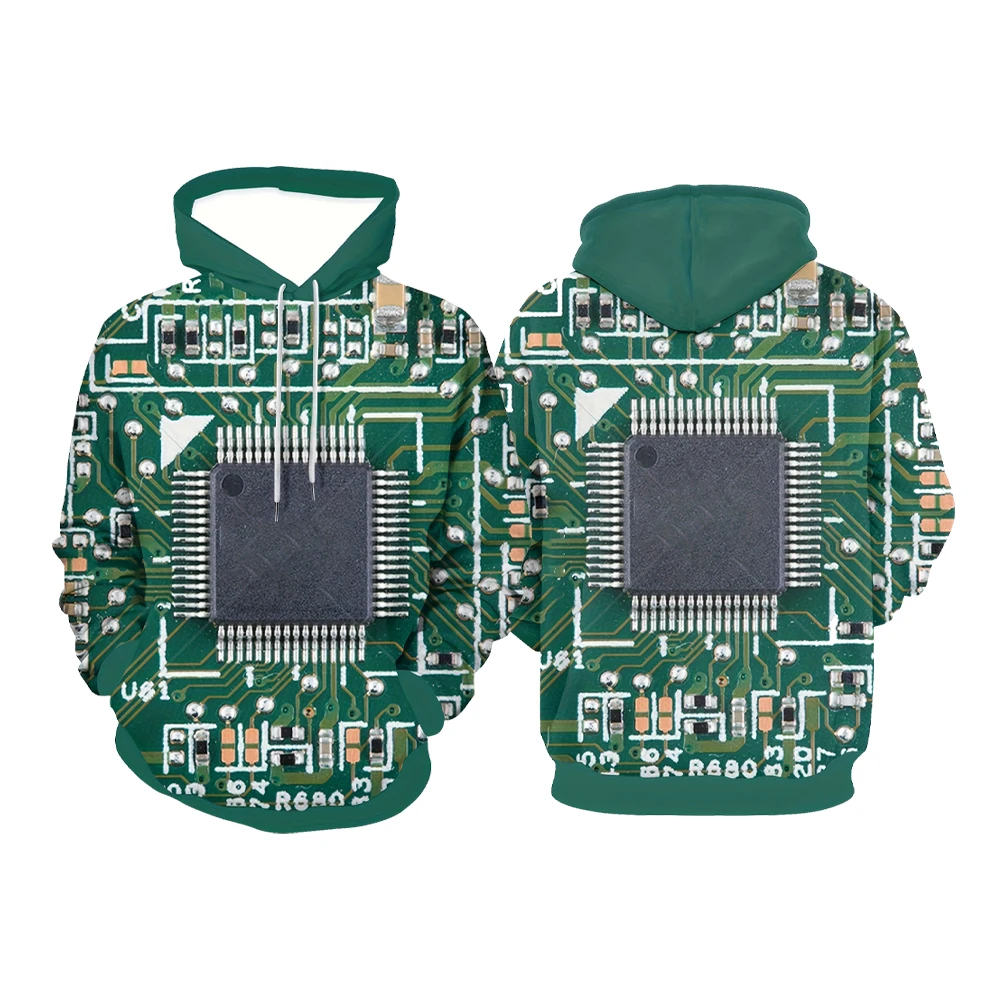 

Мужская 3D модная повседневная толстовка с капюшоном, удобная толстовка с длинными рукавами и электропроводкой, мужские толстовки, женские толстовки, детские толстовки