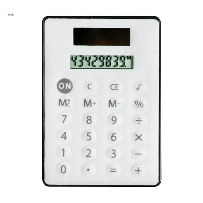 Small Calculator Solar Powered 8 Digit Calculators for Students Easy to Carry Dropship