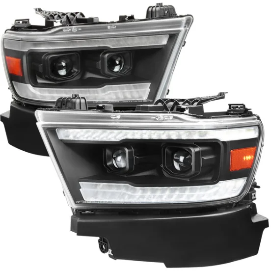 Hot-selling Auto Lighting Headlight for Dodge Ram 1500 Full LED 2019-2021 Customizable Optional Automatic Headlights Optional