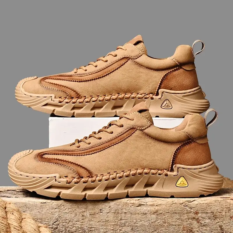 

Мужские повседневные кроссовки Luxury oes с круглым носком из ПВХ, кожаные весенние модные вращающиеся удобные кроссовки Bule Closure M oes