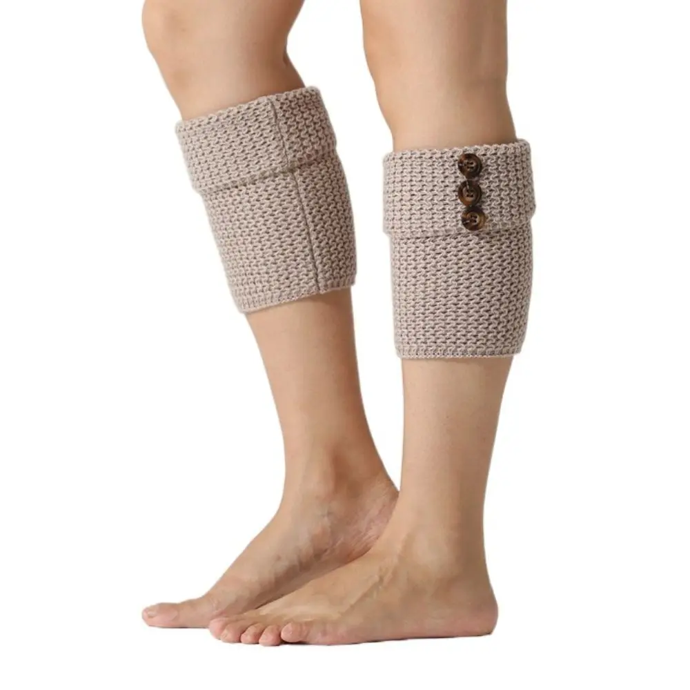 

Fashion Harajuku Leg Warmers Lolita JK Leggings Sleeve Knitted Leg Cover Footcover Balletcore Boots Cover Girls