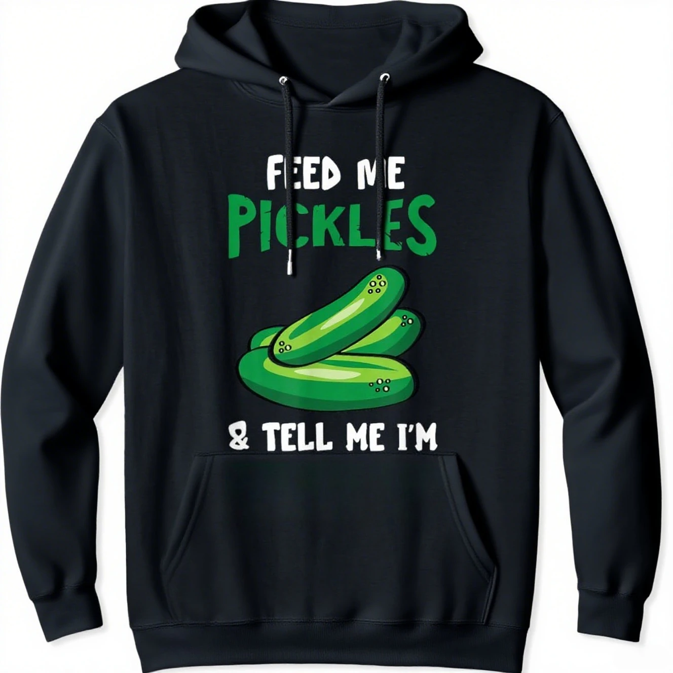

Cucumber Graphic Printing Autumn and Winter Cotton Men's and Women's Hoodies Casual Outdoor Street Sports Training Brand Trend