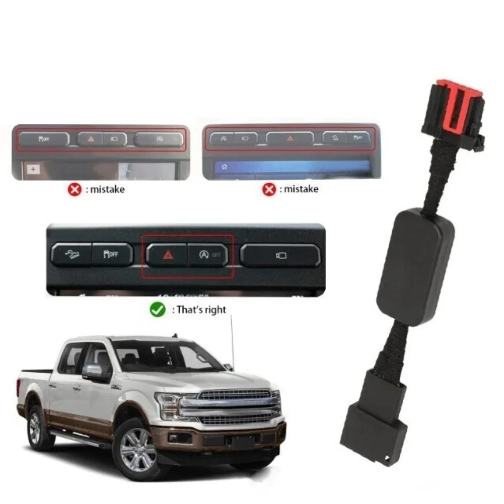 Start Stop Deactivation Kit for Ford For F150 2015 2020 Models Direct Replacement for Better Driving Experience