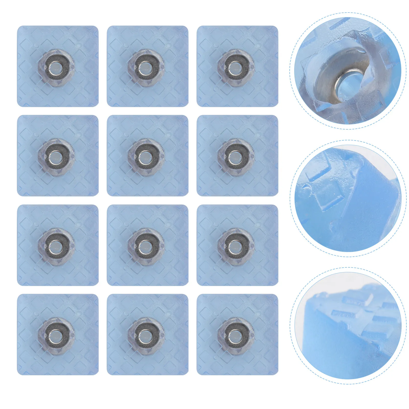 30Pcs Anti-Skid Chair Feet Protectors Noise Reduction Floor Protective Mat for Tile Hardwood Laminate Wooden Floors Furniture