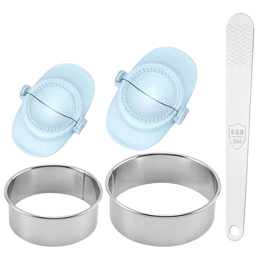 

1 set Dumpling Making Mold Press Set Dumpling Wrapper Maker Manual Maker Tools Easy Clean Beautiful Pattern