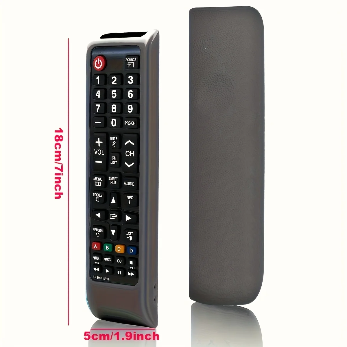 Picture 4: Universal Remote Control Protective Case and Remote Control Compatible with Samsung TV LCD LED HDTV 3D Smart TV Models