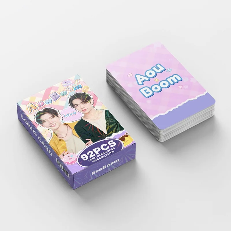 92PCS Thailand Star AouBoom Photo Cards Set - Aou & Boom