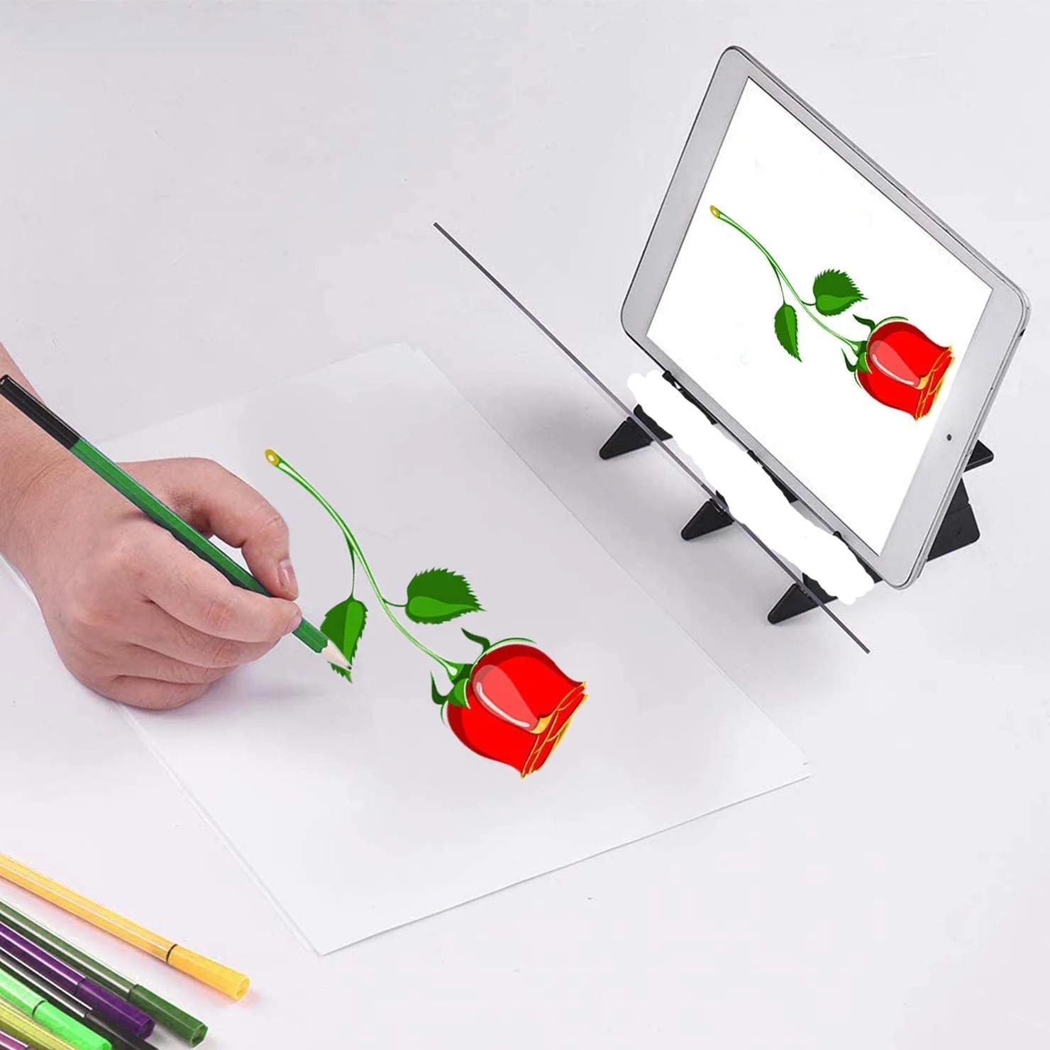 2022 New Sketch Wizard Tracing Drawing Board Optical Draw Projector Painting Reflection Tracing Line Table