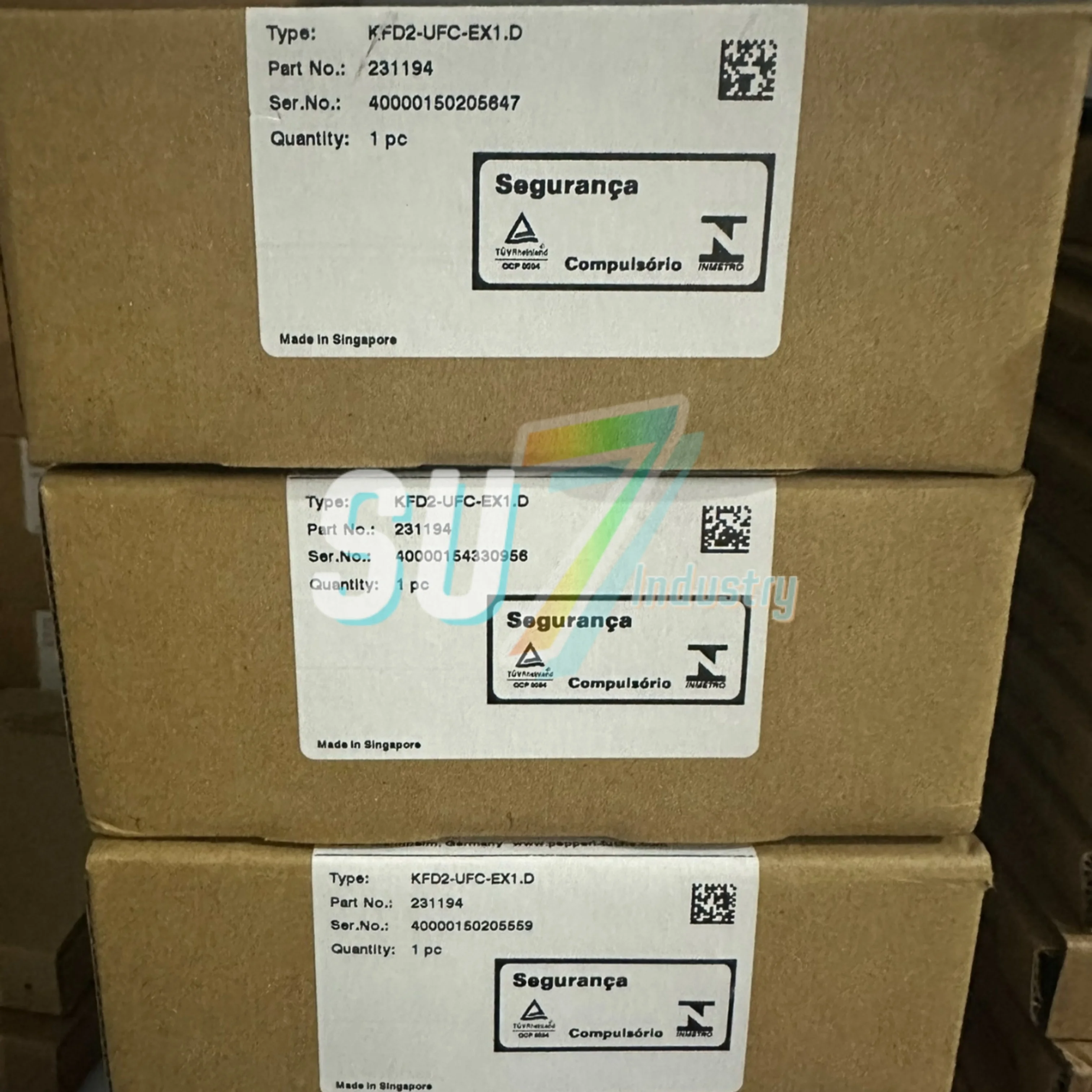 حاجز أمان جديد في الصندوق KFD2-UFC-EX1.D KFD2-VR4-EX1.26 KFU8-UFC-1.D