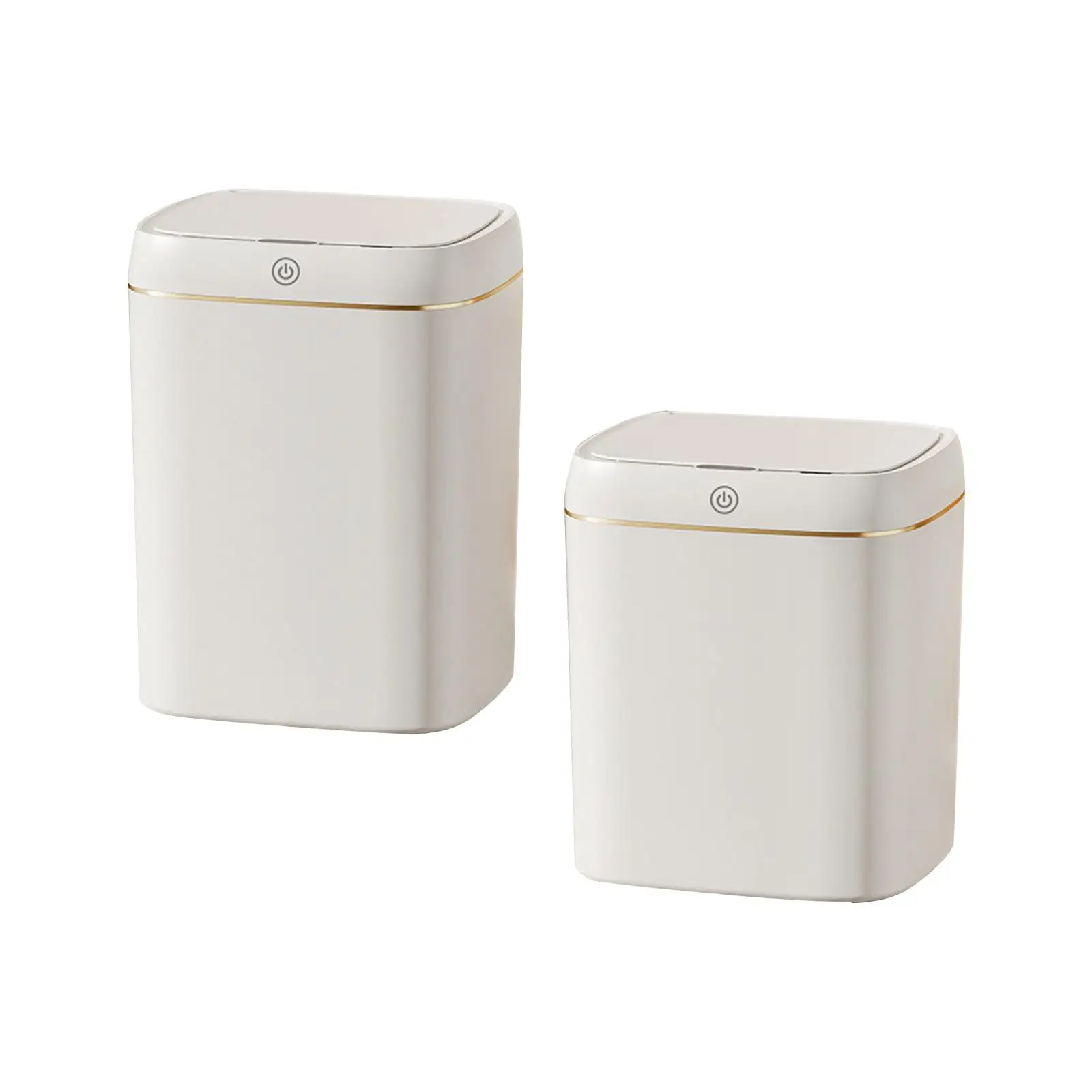 

Electric Garbage Can Rubbish Can Smart Trash Can for Office Bathroom Kitchen