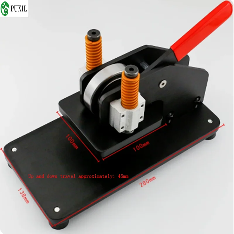 Manual Die Cutting Machine DIY Leather Cutting Press Mold Embossing Machine Small Punch Cutting Machine